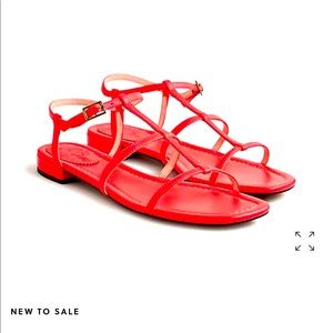 J.crew leather sandals ,size 6.5